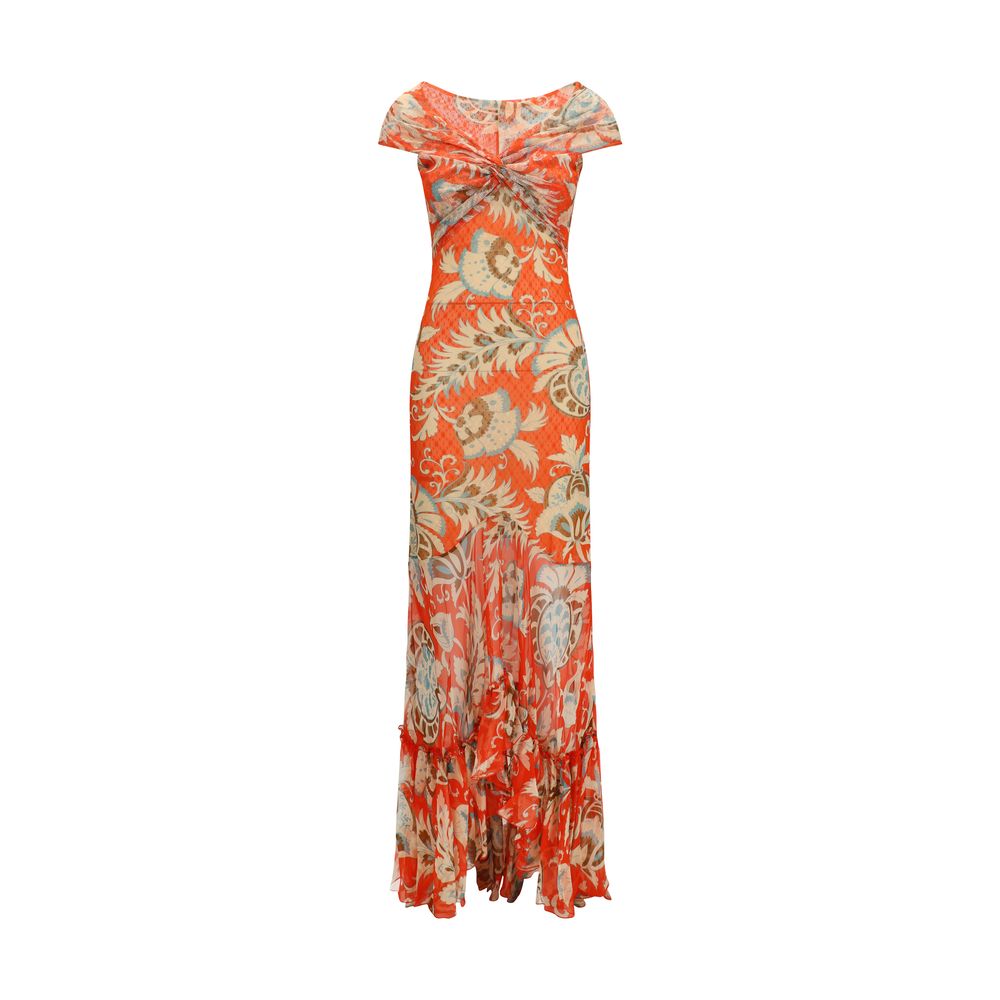 Multicolor Polyamide Casual Dress