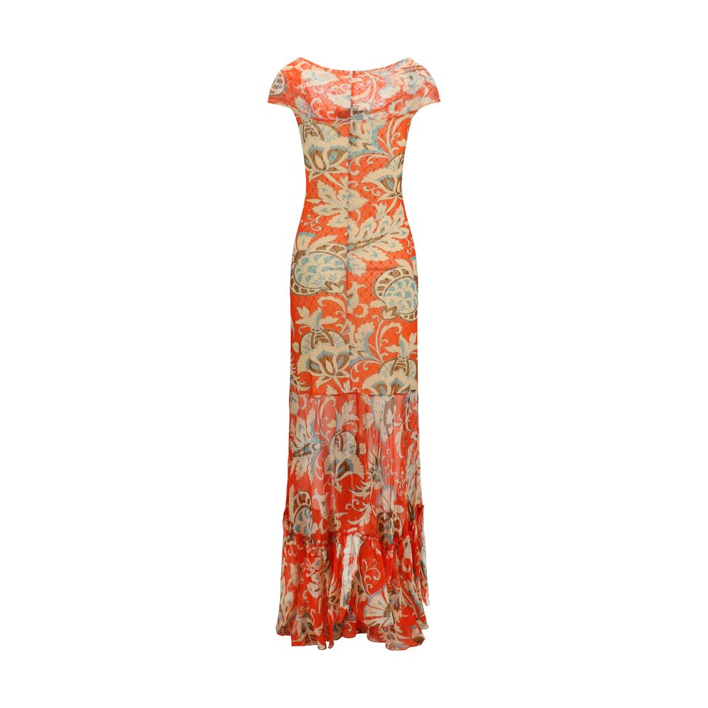 Multicolor Polyamide Casual Dress