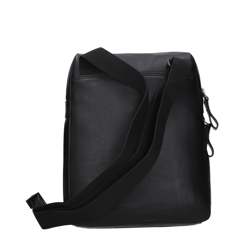 Black Leather Crossbody Bag
