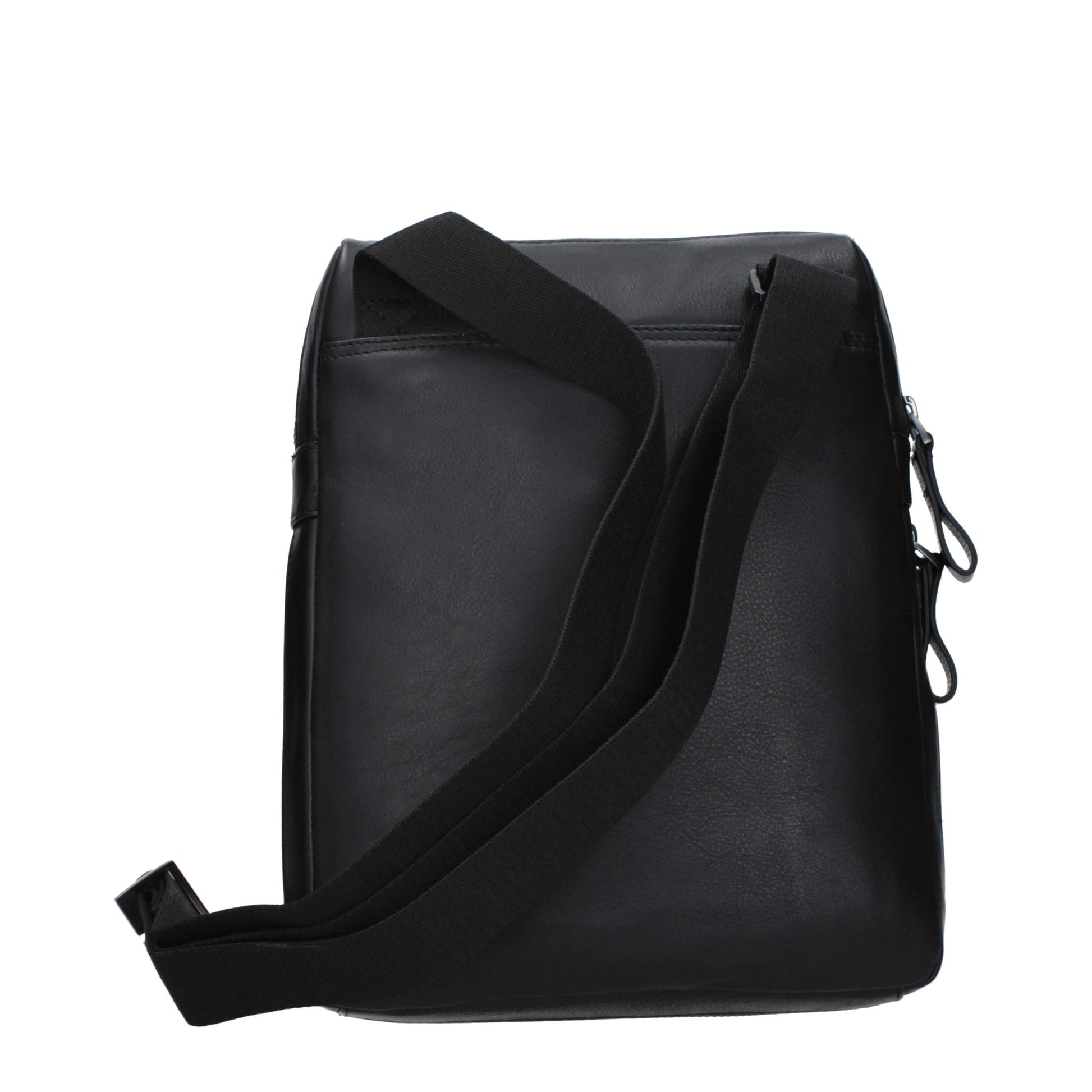 Black Leather Crossbody Bag