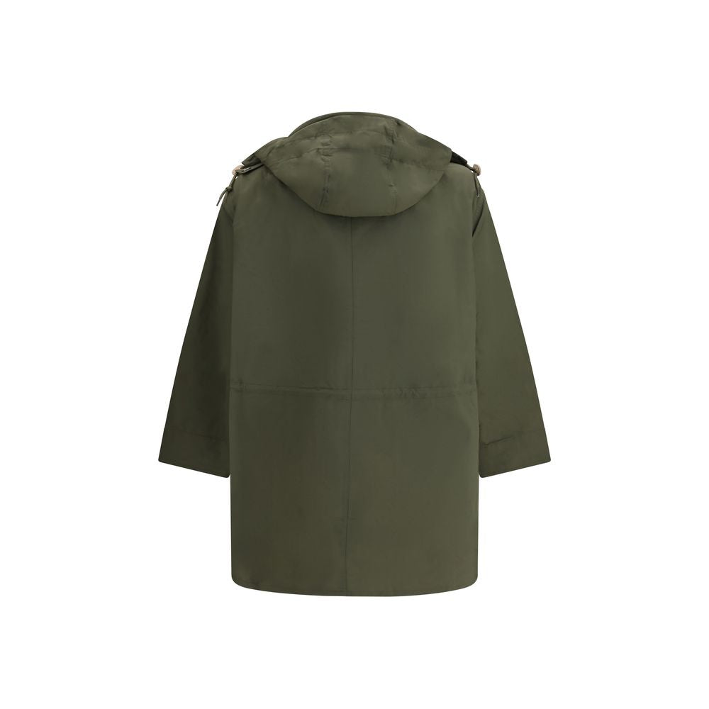 Bicolor Cotton Parka
