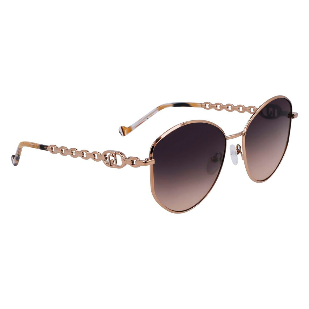 Gold Metal Sunglasses