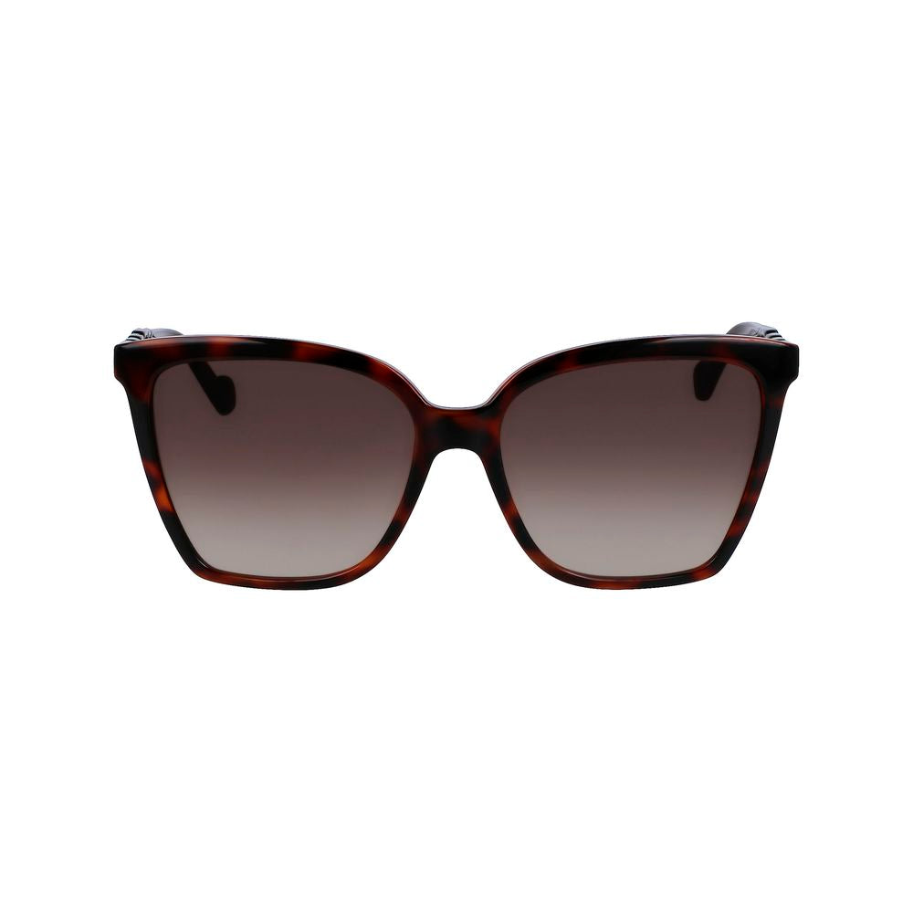 Brown Injected Sunglasses