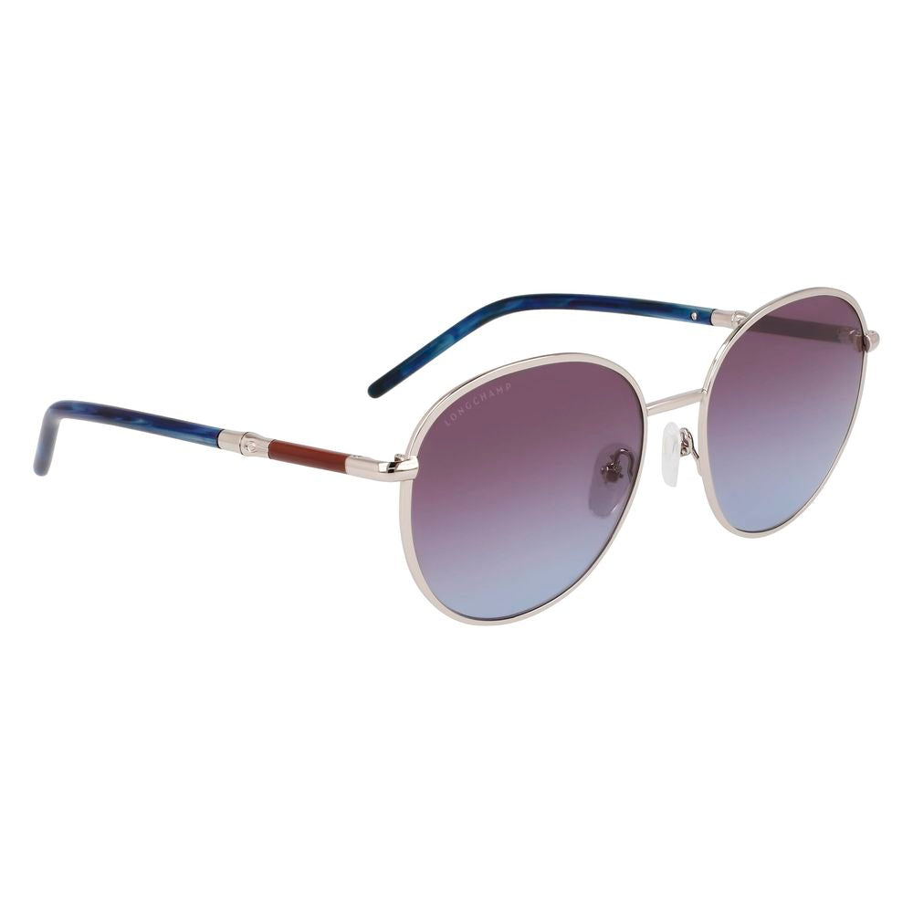 Gray Metal Sunglasses