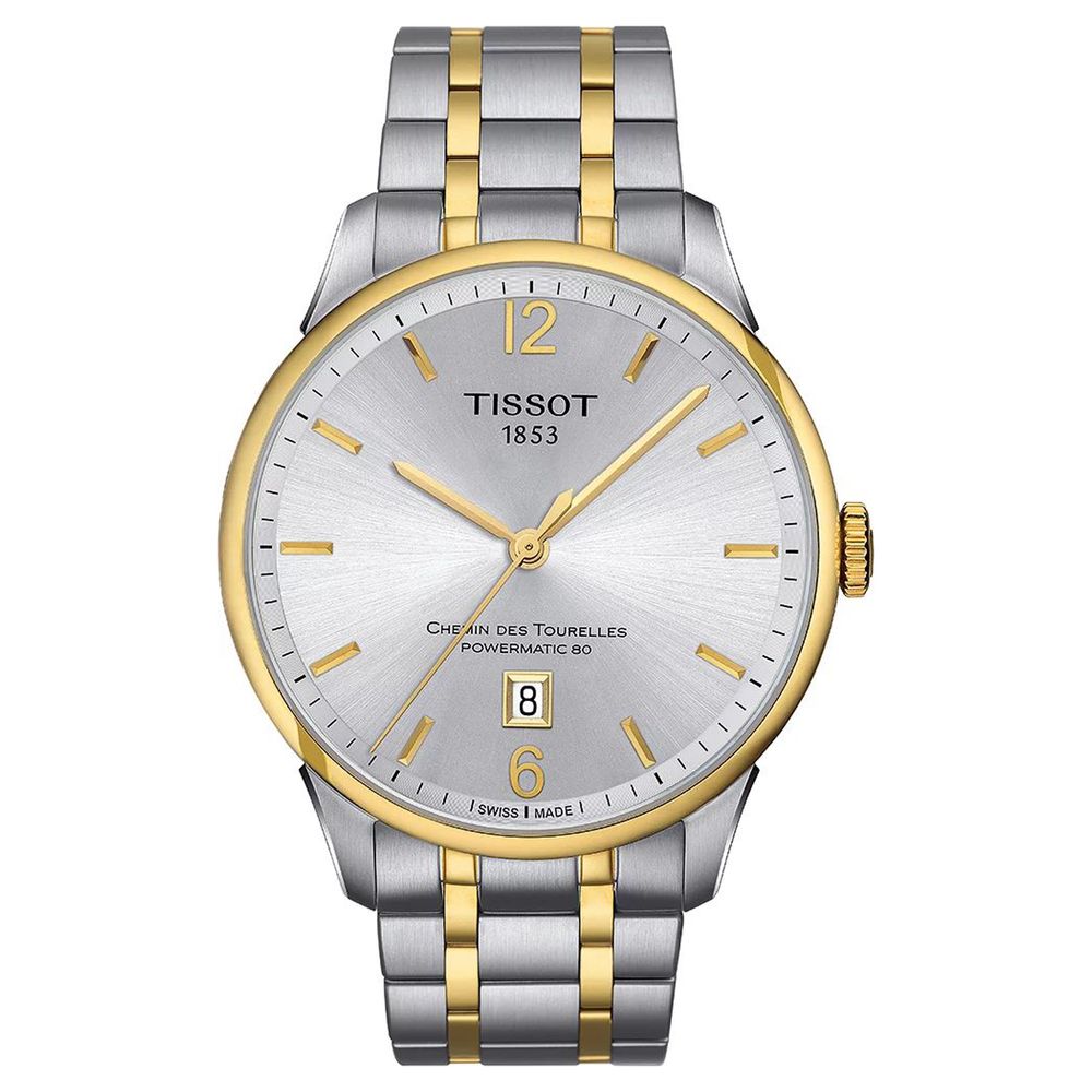 Gray Stainless Steel Dress Watch