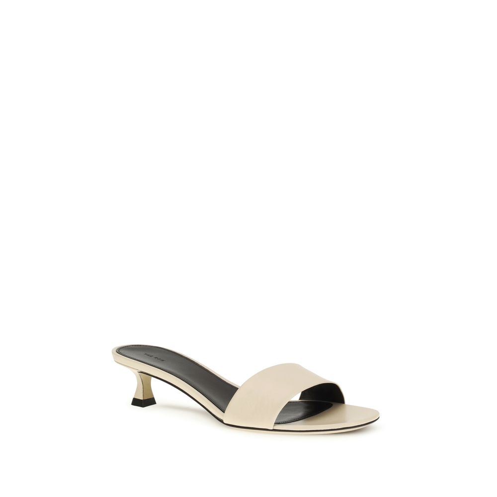 Beige Lamb Ovis Aries Aries Stiletto Heel Sandals