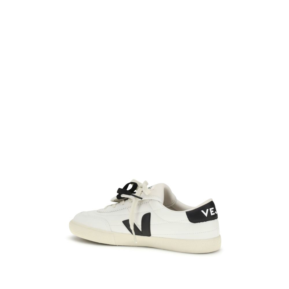 White Calf Leather Bos Taurus Athletic Sneakers