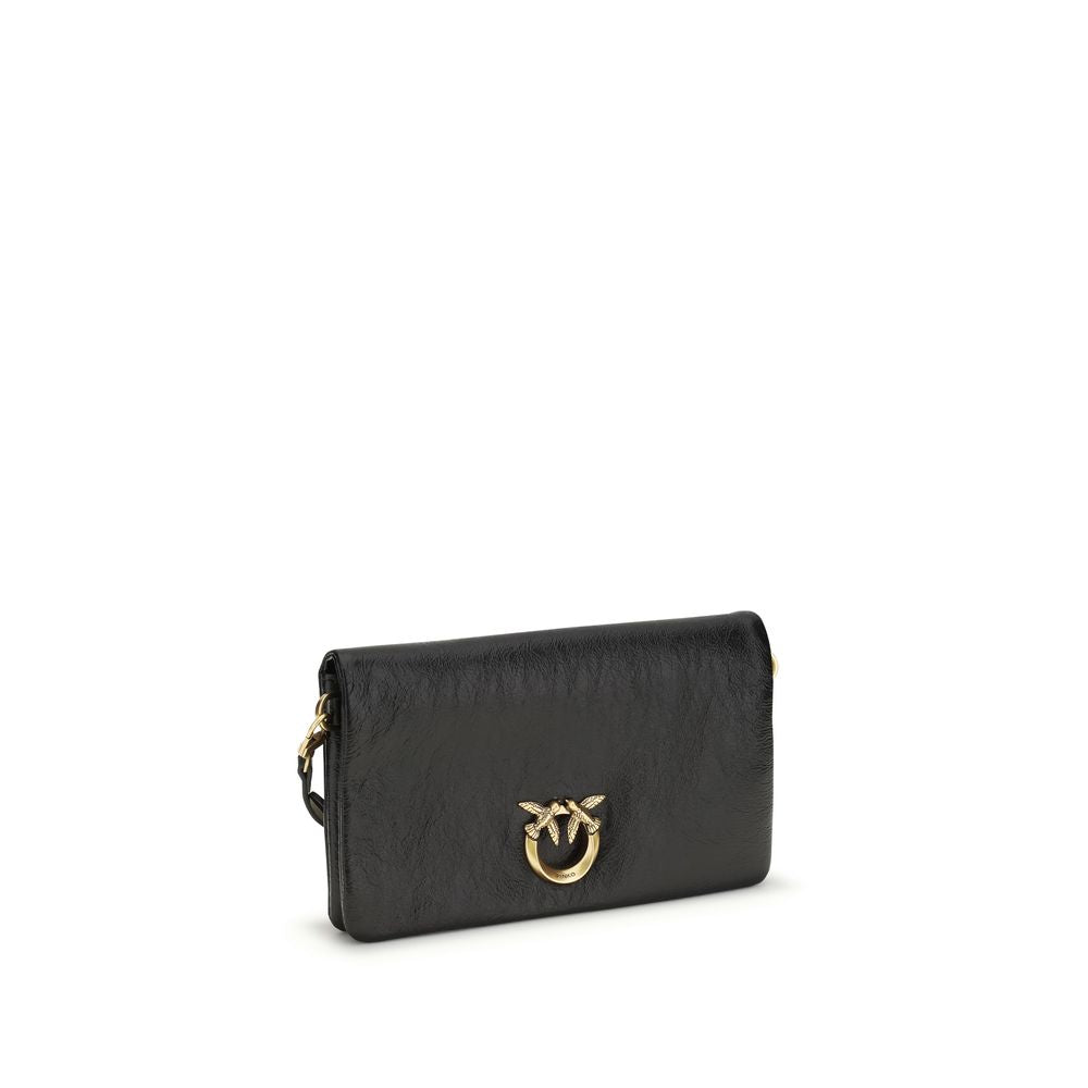 Black Calf Leather Bos Taurus Shoulder Bag