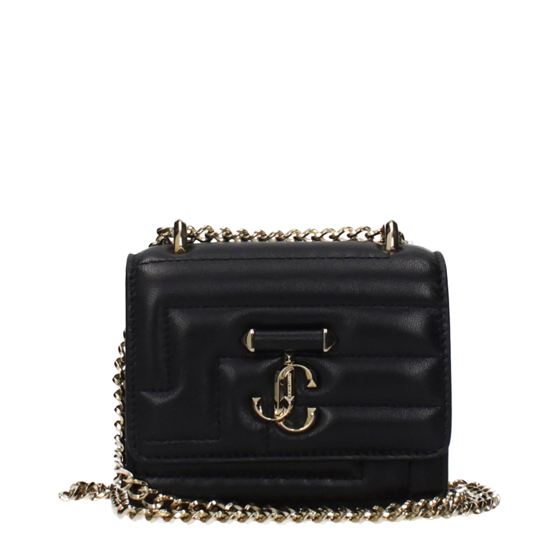 Black Leather Shoulder Bag