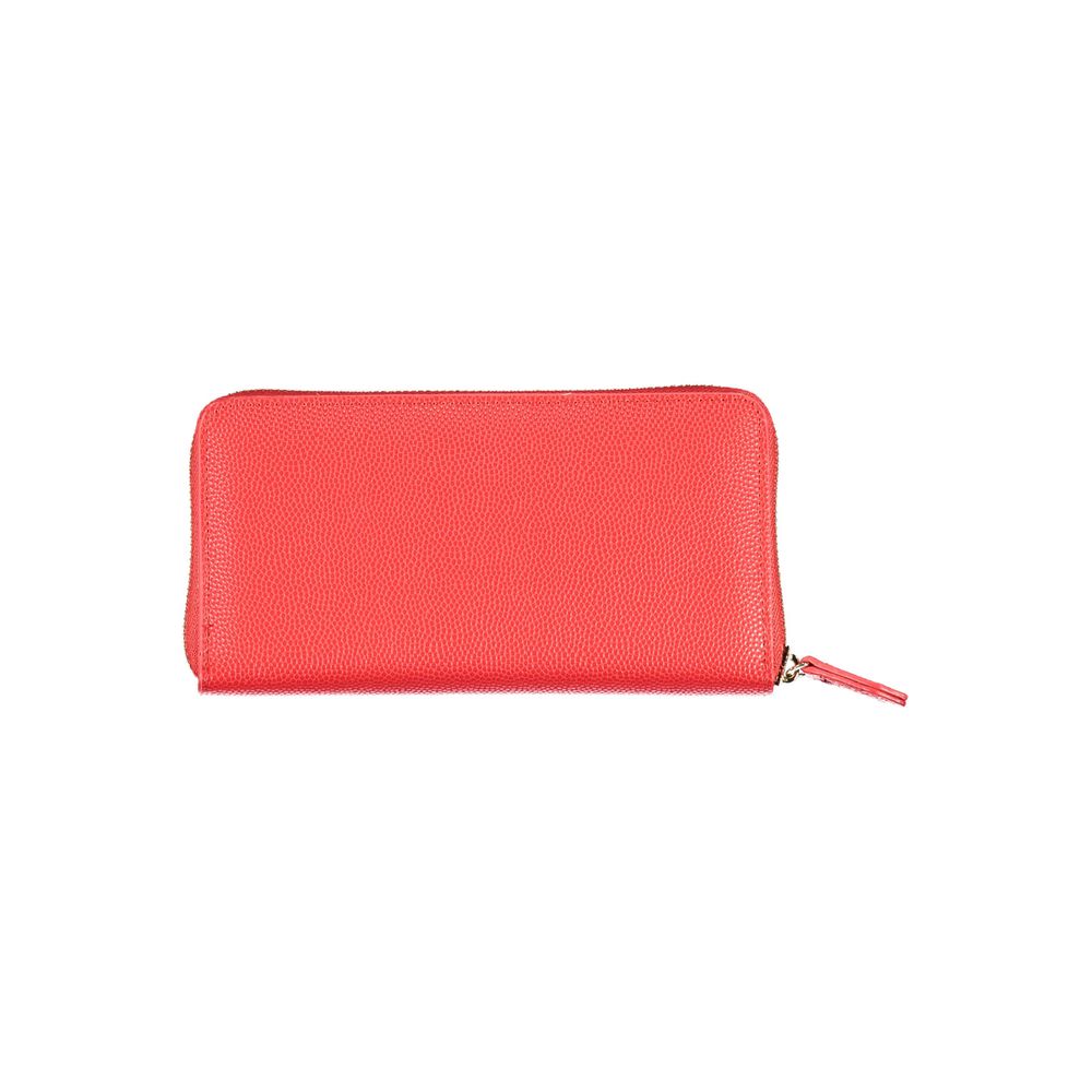 Rosso Poliuretano Donna Portafoglio