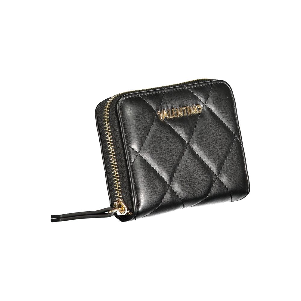 Nero Poliuretano Women Wallet