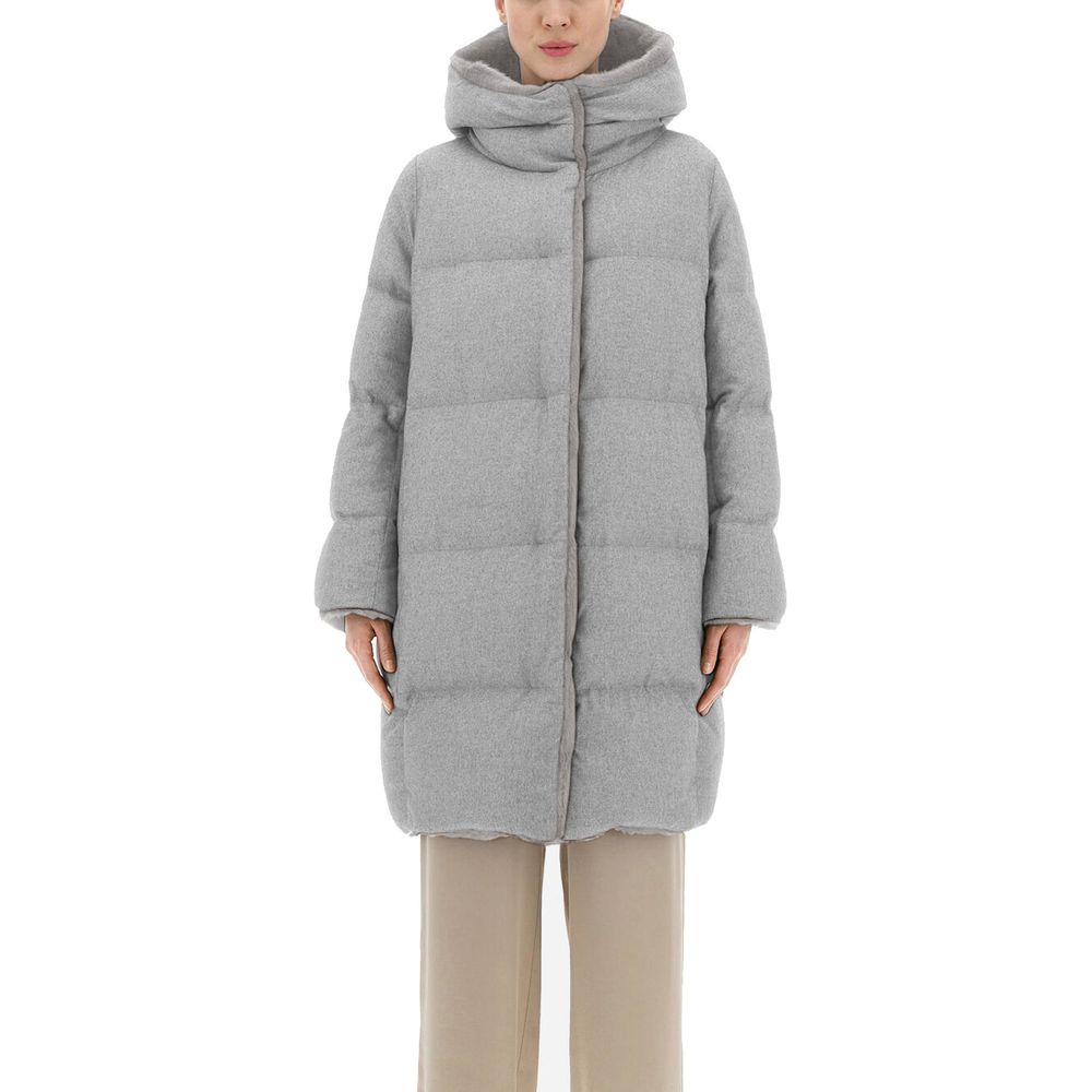 Gray Cashmere Coat