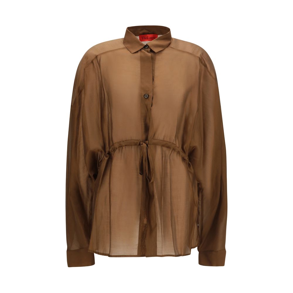 Brown Lyocell Shirt