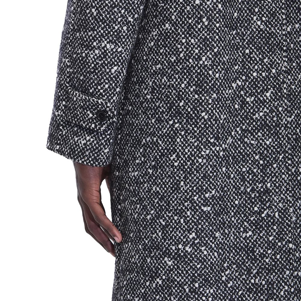 Gray Mohair Coat