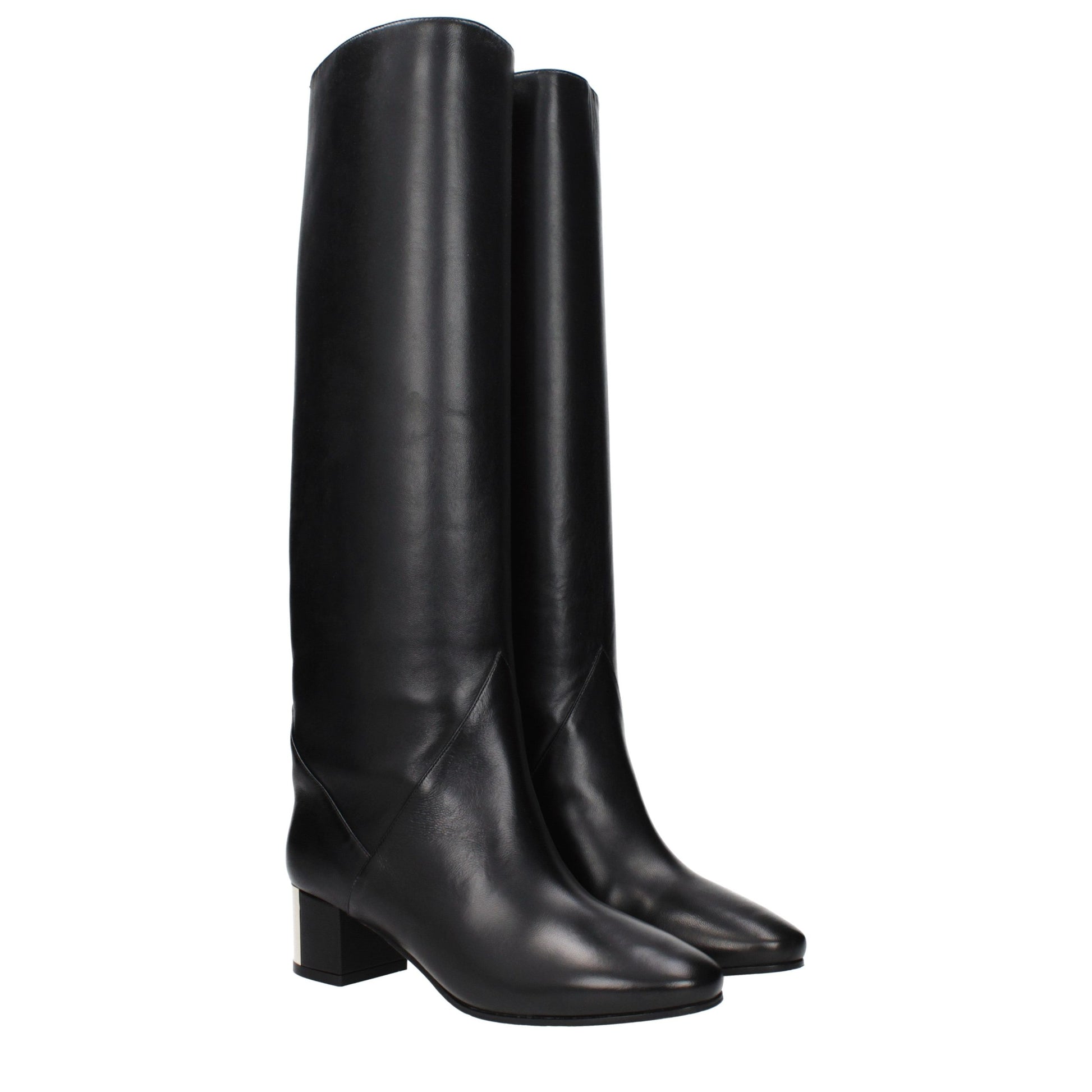Black Leather Boots
