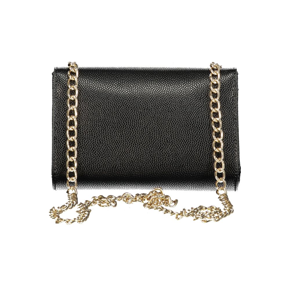Black Polyurethane Women's Bag