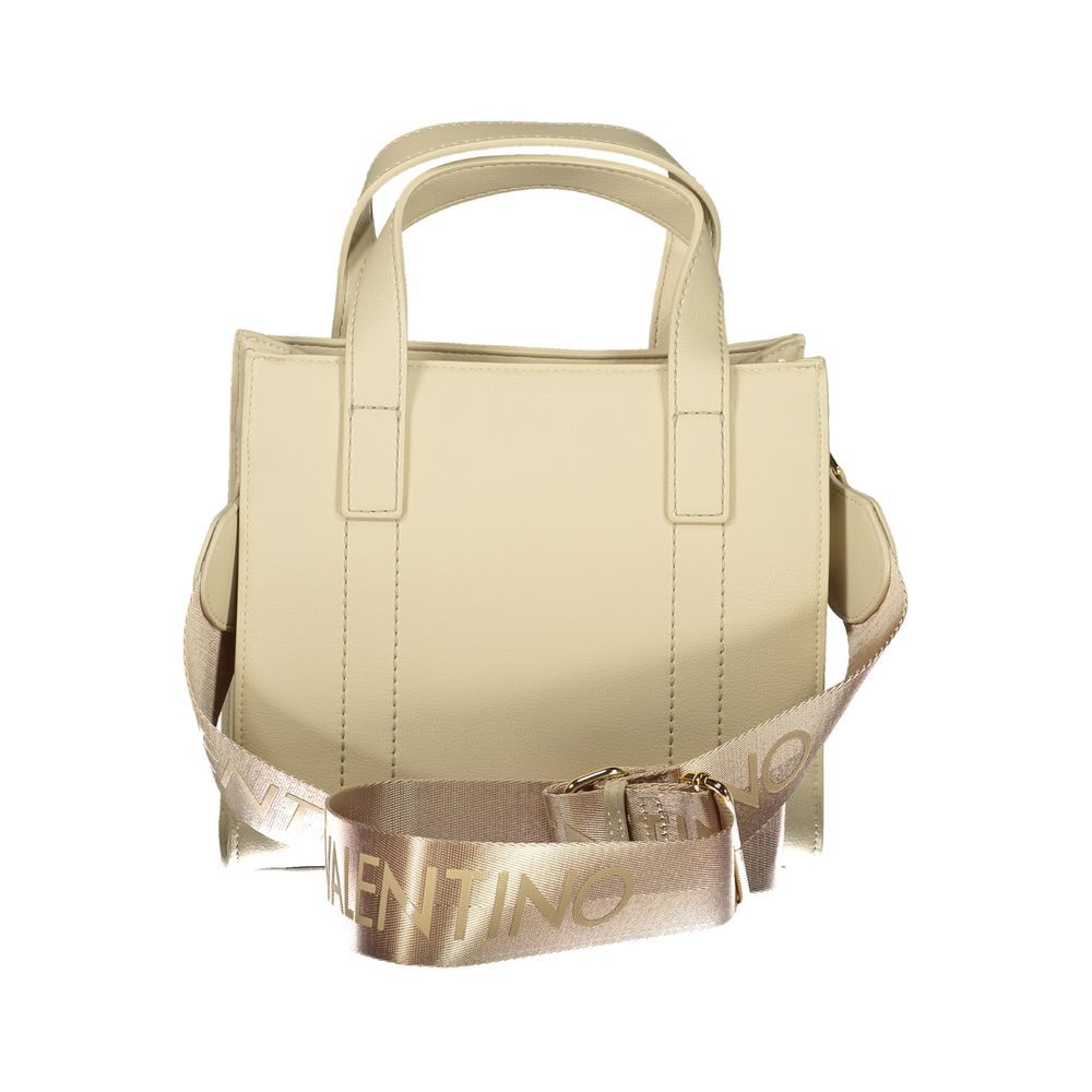 Beige Polyester Women's Bag