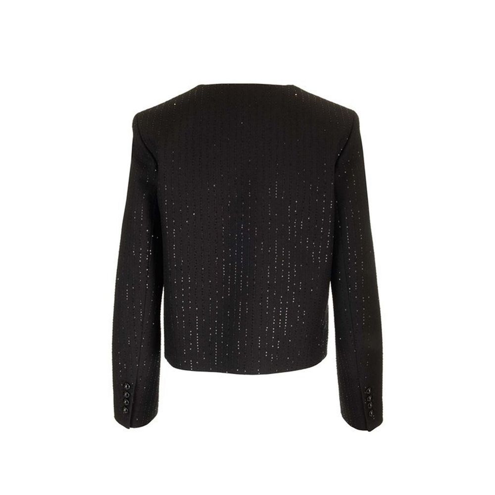 Black Polyamide Coat