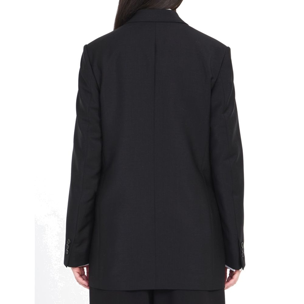 Black Mohair Coat