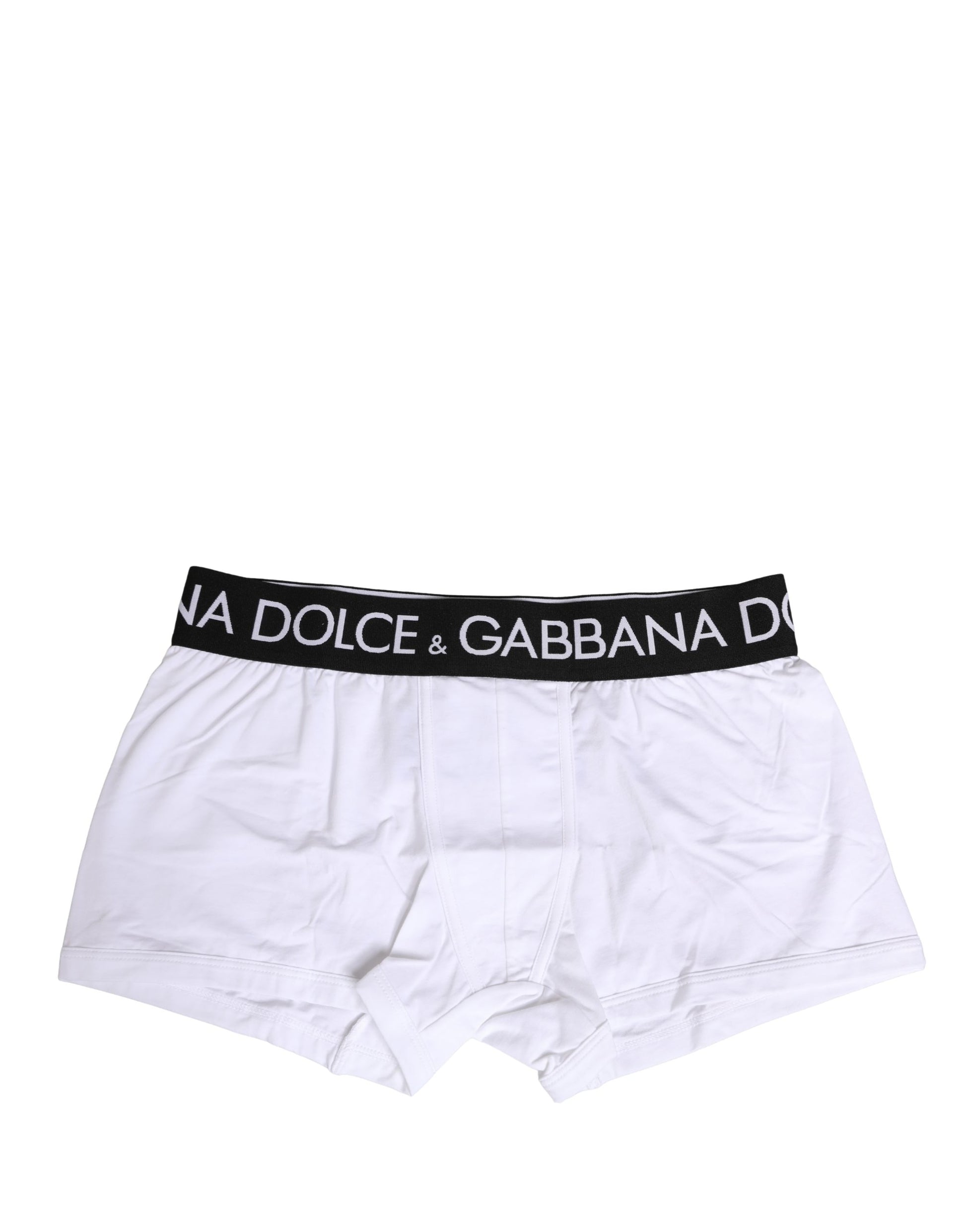 White Cotton Logo Waistband Boxer Shorts Underwear