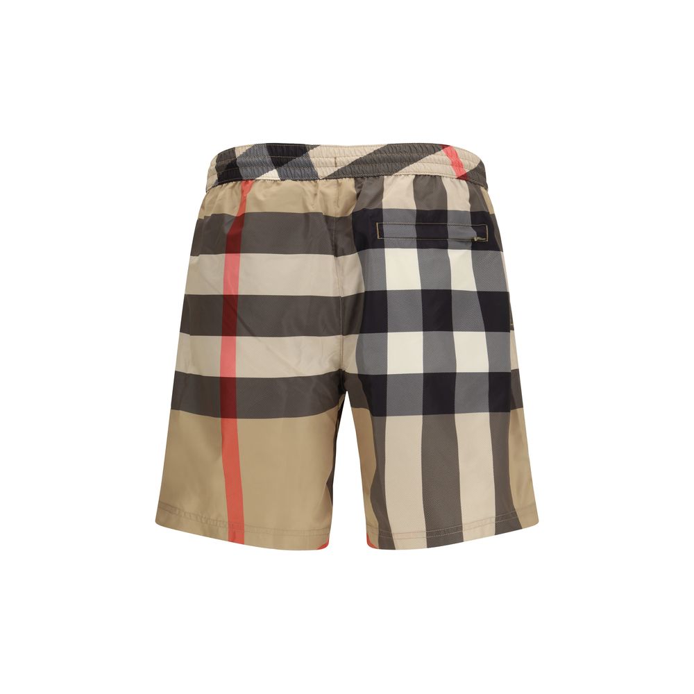 Multicolor Polyester Shorts