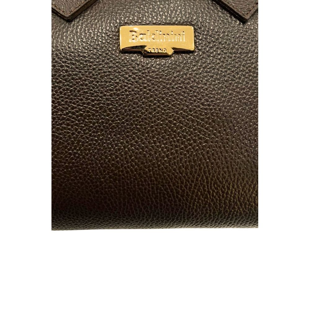 Brown Leather Women Handbag