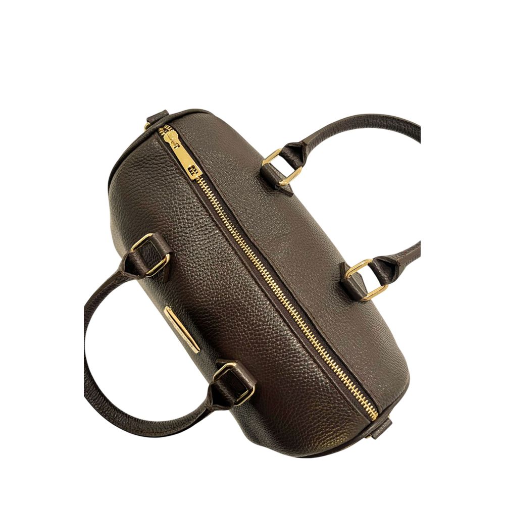 Brown Leather Women Handbag