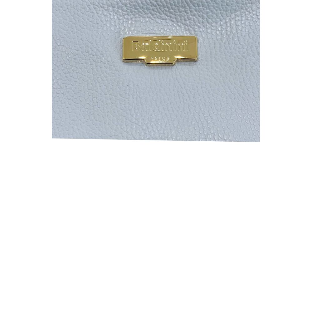 Blue Cowhide Crossbody Bag