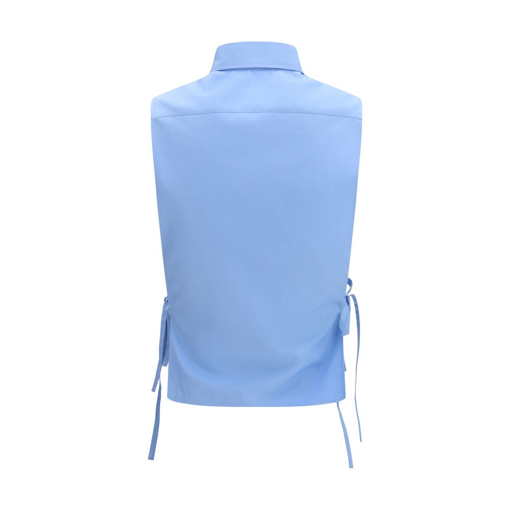 Blue Cotton Shirt