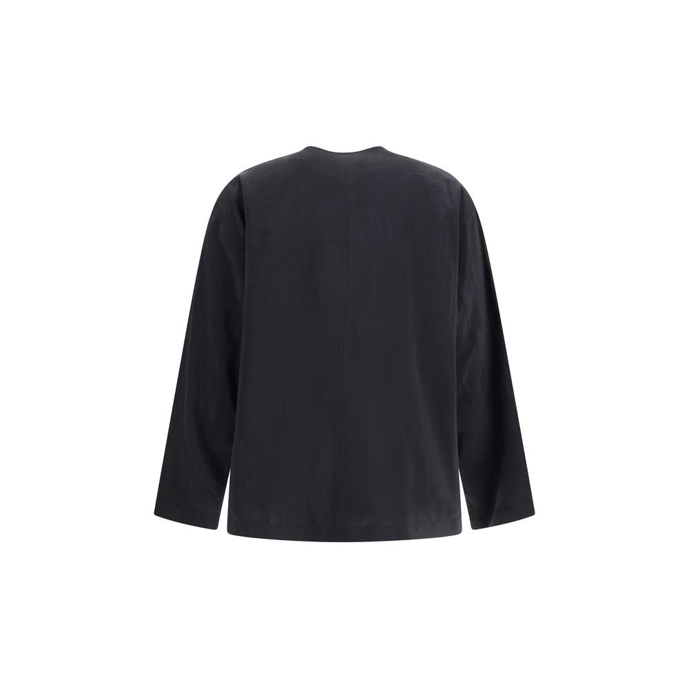 Black Silk Shirt
