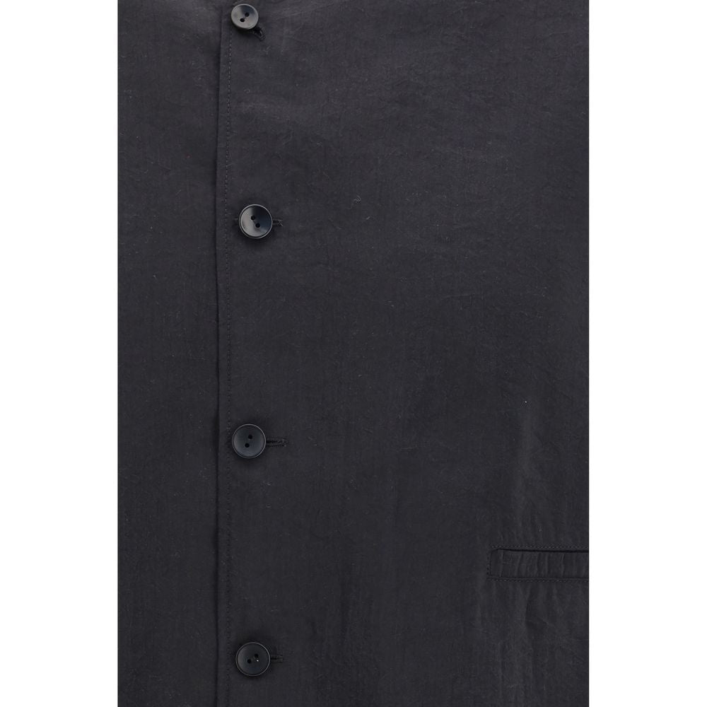Black Silk Shirt