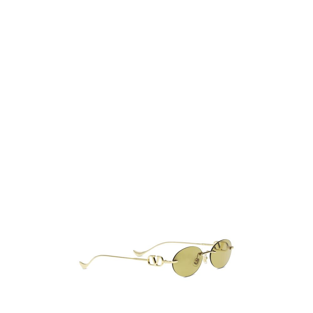 Bicolor Metal Sunglasses
