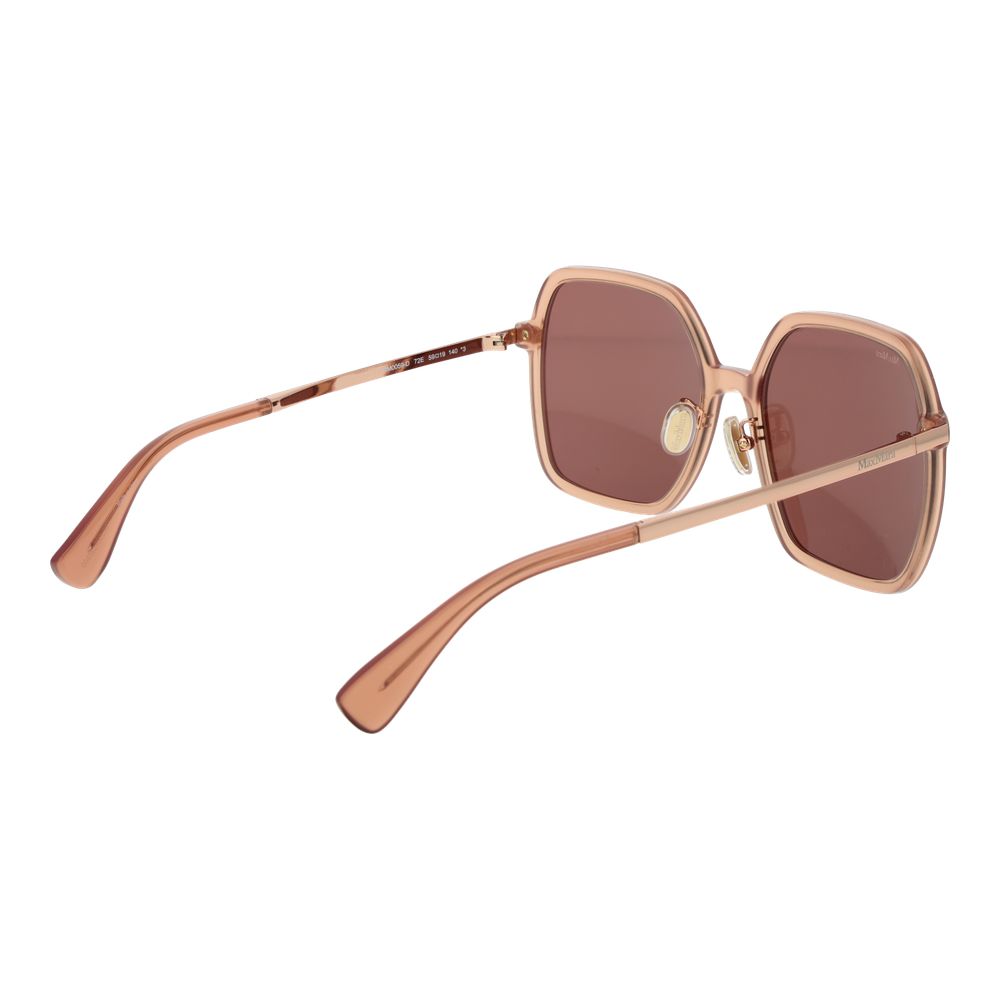 Orange Acetate Sunglasses