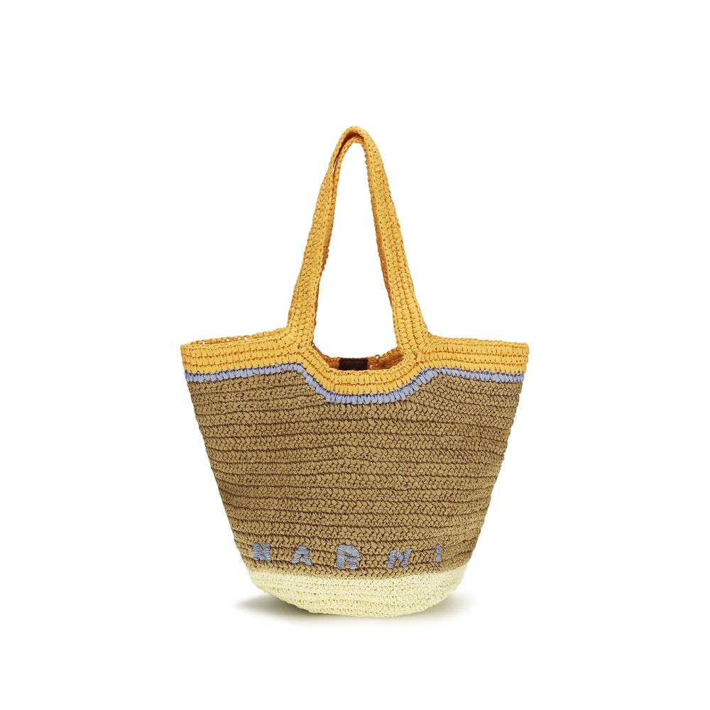 Orange Paper Shoulder Bag