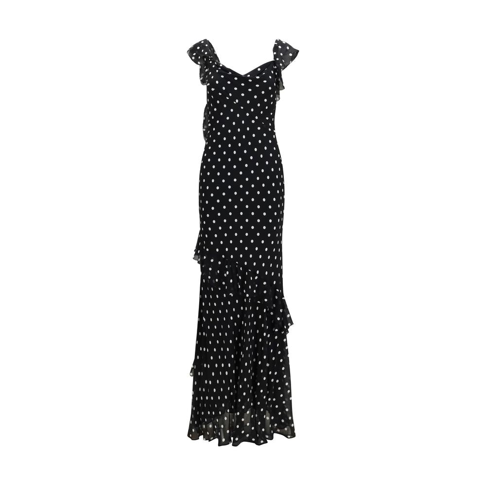 Black Viscose Casual Dress