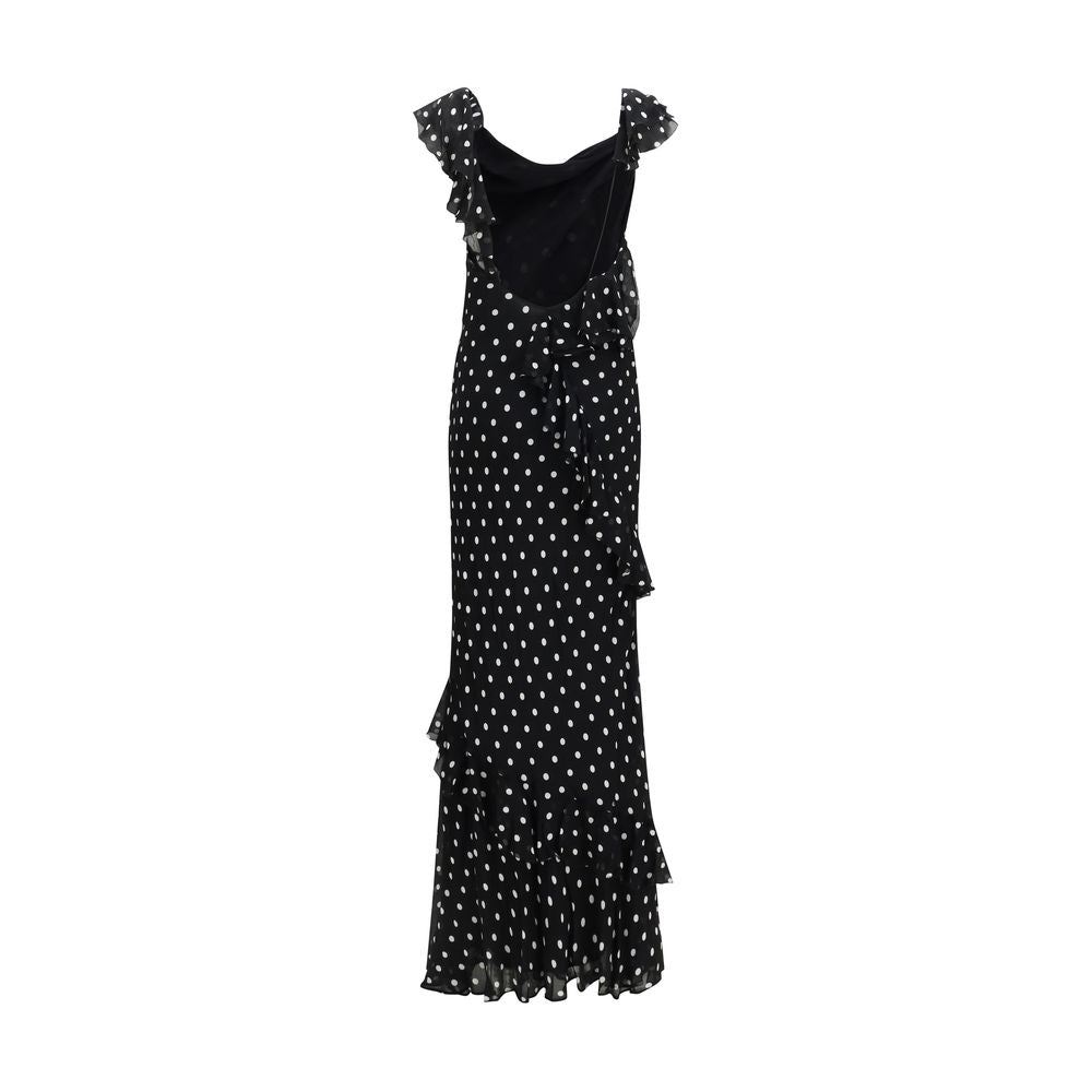 Black Viscose Casual Dress