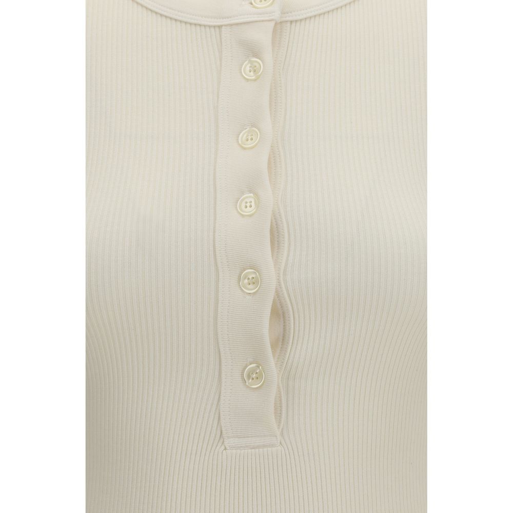 Beige Cotton T-Shirt