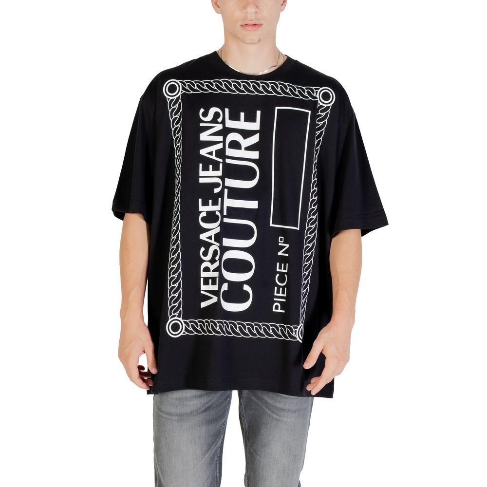 Black Cotton T-Shirt