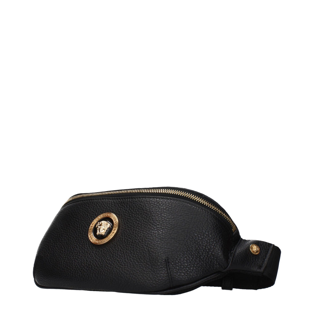Black Leather Backpack