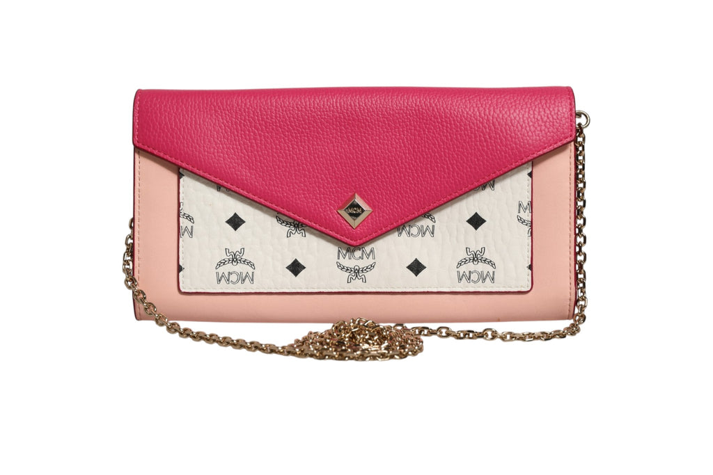 Colorblock Visetos Love Letter Crossbody Wallet