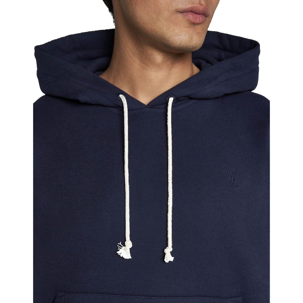 Blue Cotton Sweatshirt