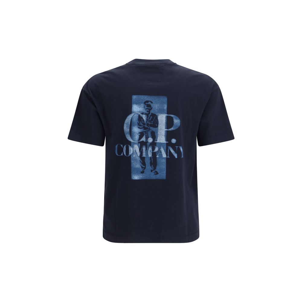 Blue Cotton T-Shirt