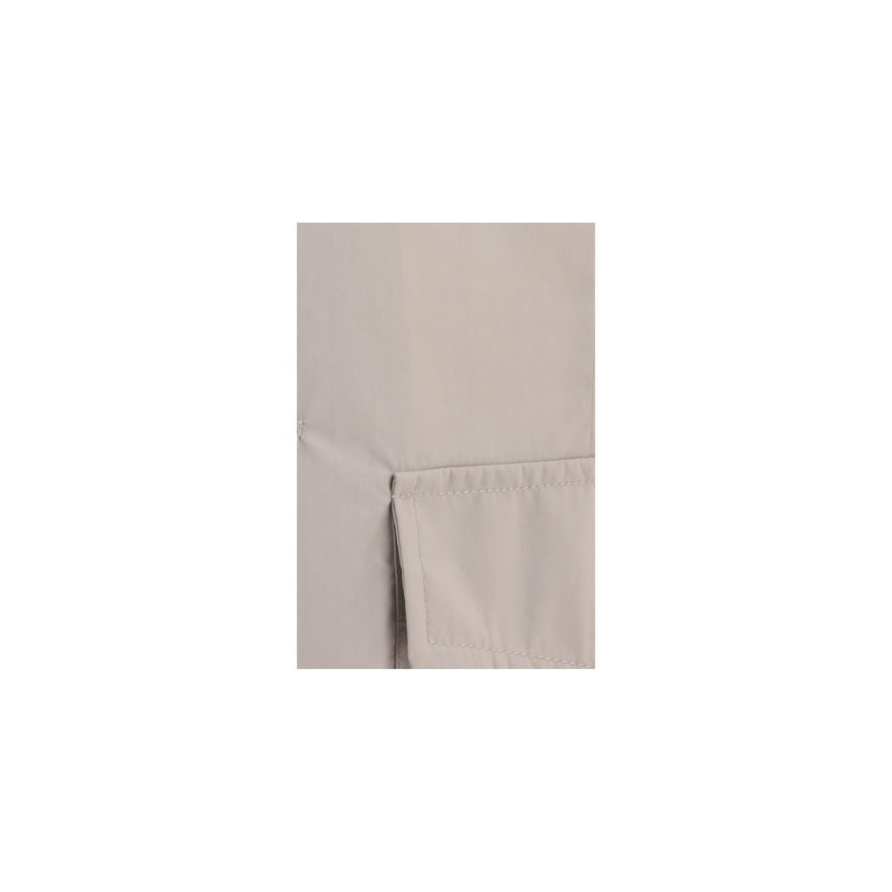Beige Cotton Coat