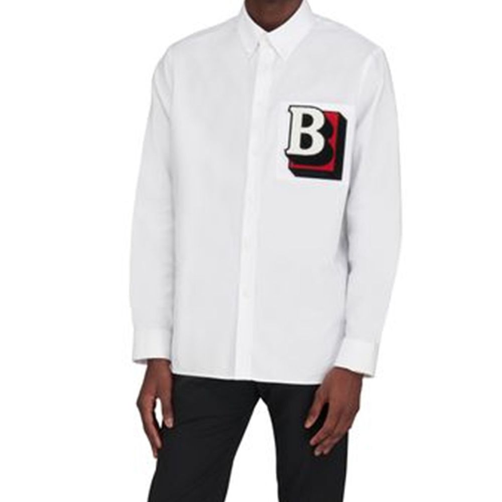 White Cotton Dress Shirt