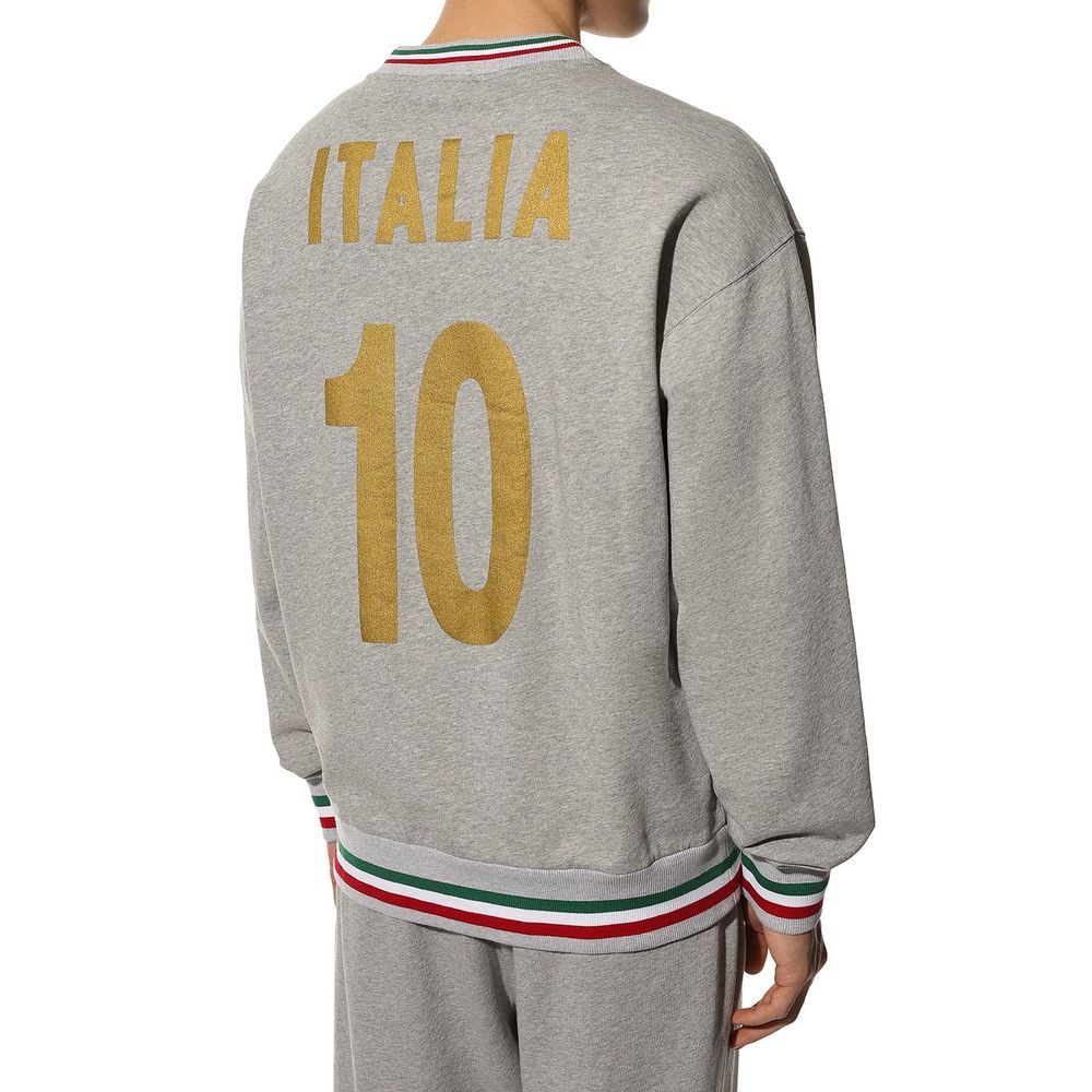 Gray Cotton Sweatshirt
