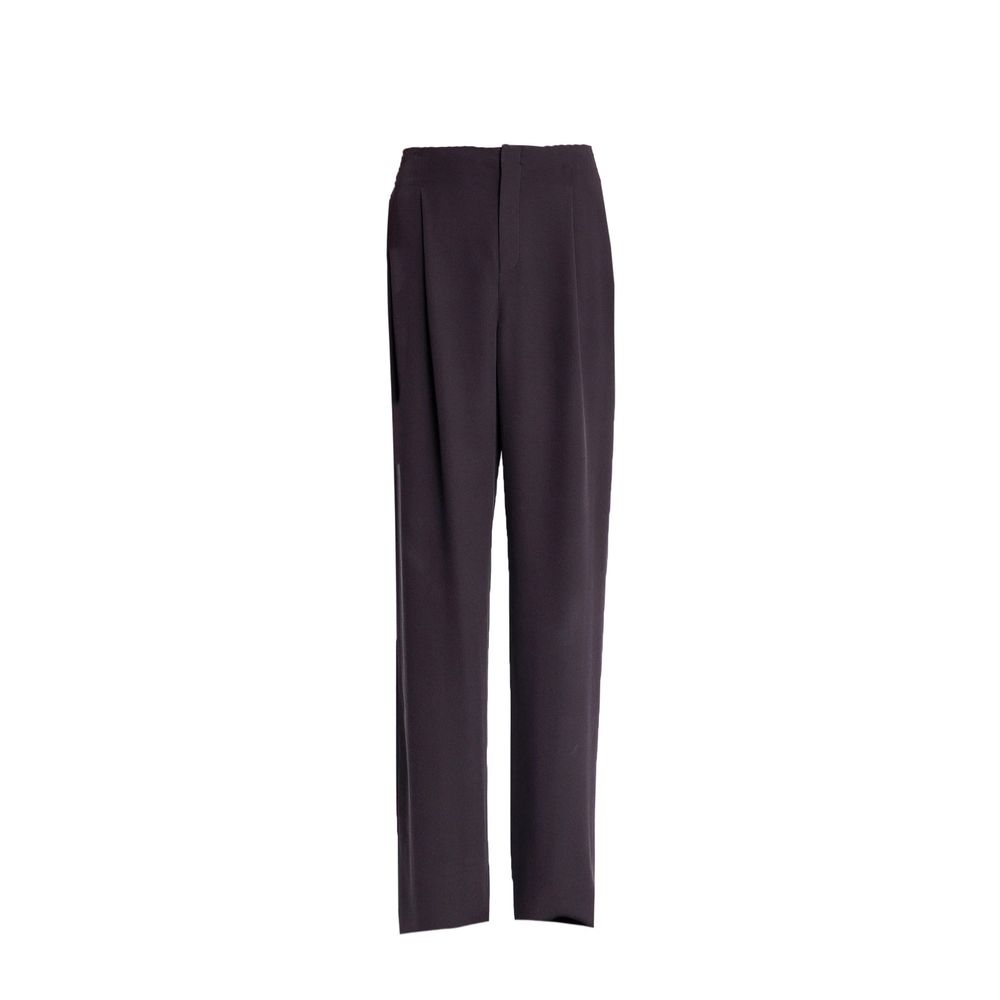 Brown Silk Dress Pants