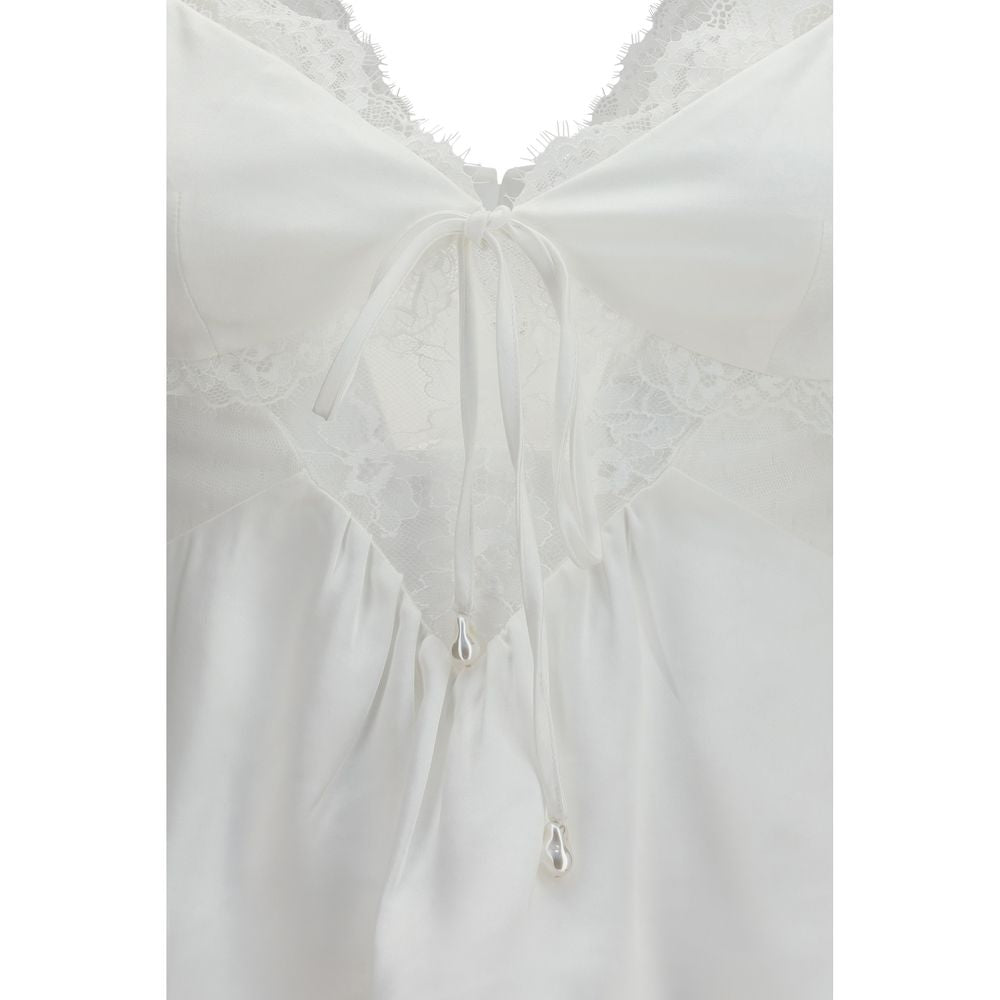 White Polyester Shirt