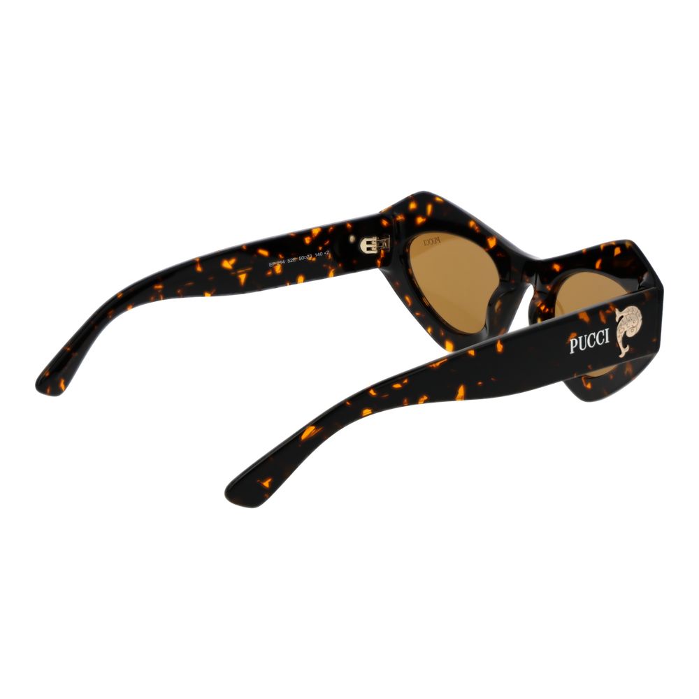Brown Plastic Sunglasses