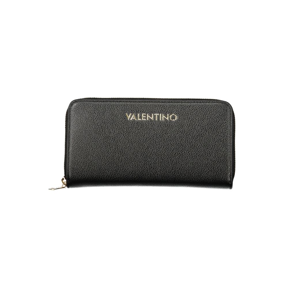 Nero Poliuretano Women Wallet