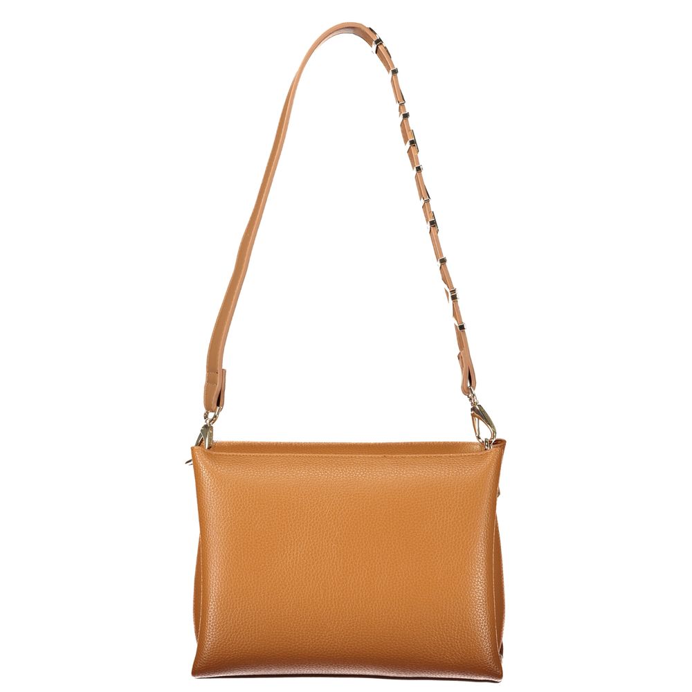 Brown Polyethylene Handbag